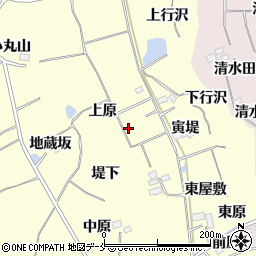 宮城県仙台市泉区小角上原周辺の地図