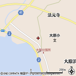 宮城県石巻市大原浜町12周辺の地図