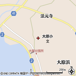 宮城県石巻市大原浜町14周辺の地図