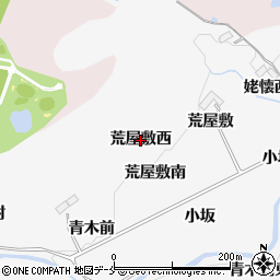 宮城県仙台市泉区西田中（荒屋敷西）周辺の地図