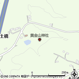 黄金山神社周辺の地図