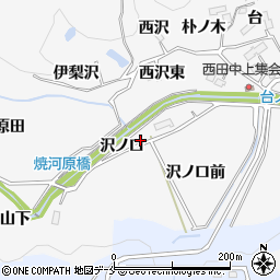 宮城県仙台市泉区西田中沢ノ口35周辺の地図