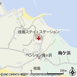 宮城県塩竈市浦戸桂島台23周辺の地図