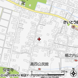 山形県天童市高擶89周辺の地図