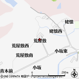宮城県仙台市泉区西田中荒屋敷周辺の地図