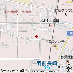 梅ヶ枝町公民館周辺の地図
