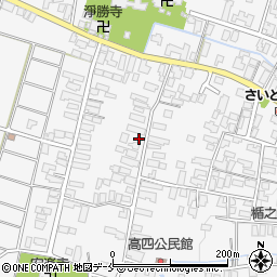 山形県天童市高擶南-73周辺の地図