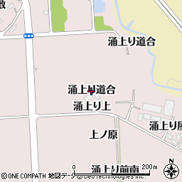 宮城県仙台市泉区実沢（涌上り道合）周辺の地図