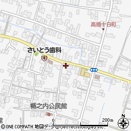 山形県天童市高擶153周辺の地図