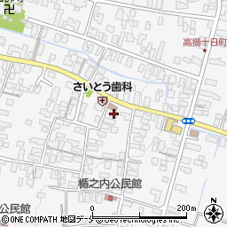 山形県天童市高擶2167-2周辺の地図