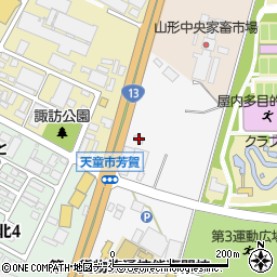 山形県天童市芳賀368-4周辺の地図