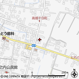 山形県天童市高擶214周辺の地図