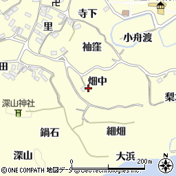 宮城県東松島市宮戸畑中周辺の地図