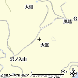 宮城県東松島市宮戸（大峯）周辺の地図
