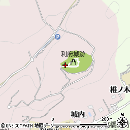館山公園トイレ周辺の地図