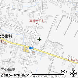 山形県天童市高擶2周辺の地図