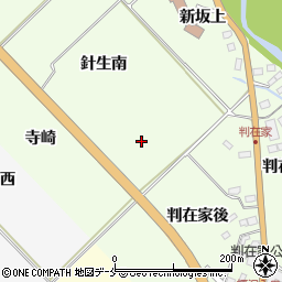 宮城県仙台市泉区根白石針生南周辺の地図