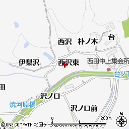 宮城県仙台市泉区西田中西沢東26周辺の地図