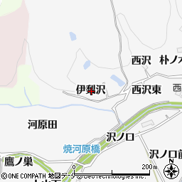 宮城県仙台市泉区西田中伊梨沢周辺の地図