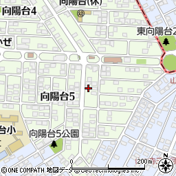 ユミ荘周辺の地図