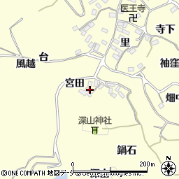 宮城県東松島市宮戸宮田13周辺の地図