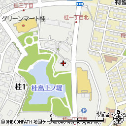 桂パークハウスガーデンビュウ１ｓｔコート周辺の地図