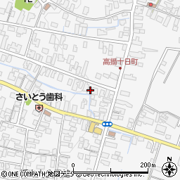 山形県天童市高擶北-208周辺の地図