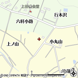 宮城県仙台市泉区小角（上ノ山）周辺の地図