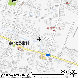 山形県天童市高擶207周辺の地図