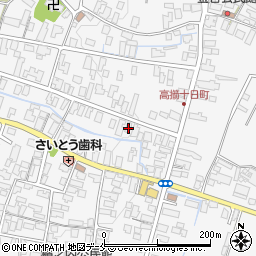 山形県天童市高擶206周辺の地図