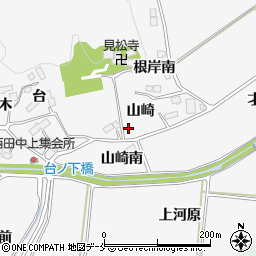 宮城県仙台市泉区西田中（山崎）周辺の地図