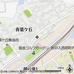 宮城県塩竈市青葉ケ丘28-6周辺の地図