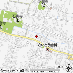 山形県天童市高擶183周辺の地図