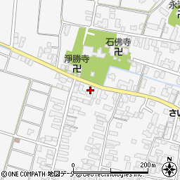 山形県天童市高擶2092周辺の地図