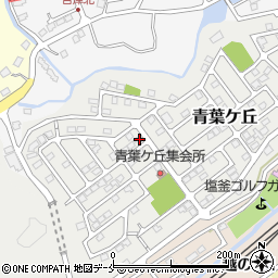 宮城県塩竈市青葉ケ丘8-1周辺の地図