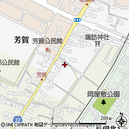山形県天童市芳賀58-1周辺の地図