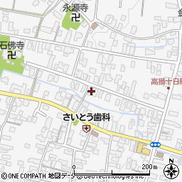 山形県天童市高擶192周辺の地図