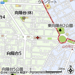 仙台市向陽台コミュニティ・センター周辺の地図