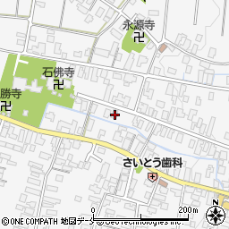 山形県天童市高擶182周辺の地図