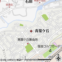 宮城県塩竈市青葉ケ丘17-10周辺の地図