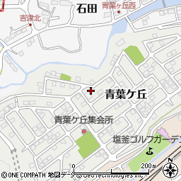 宮城県塩竈市青葉ケ丘17-2周辺の地図
