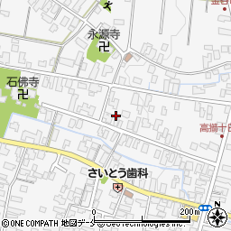 山形県天童市高擶北-172周辺の地図