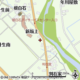 宮城県仙台市泉区根白石新坂上8周辺の地図