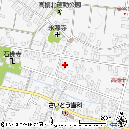 山形県天童市高擶146周辺の地図