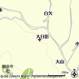 宮城県東松島市宮戸大日影周辺の地図