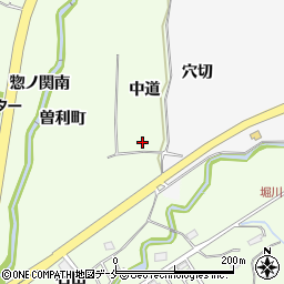 宮城県宮城郡利府町森郷中道周辺の地図