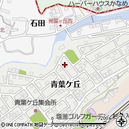 宮城県塩竈市青葉ケ丘25-4周辺の地図