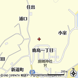 宮城県東松島市宮戸大柿周辺の地図
