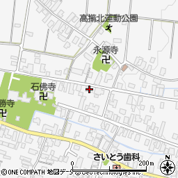 山形県天童市高擶北-140周辺の地図