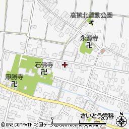 山形県天童市高擶138周辺の地図